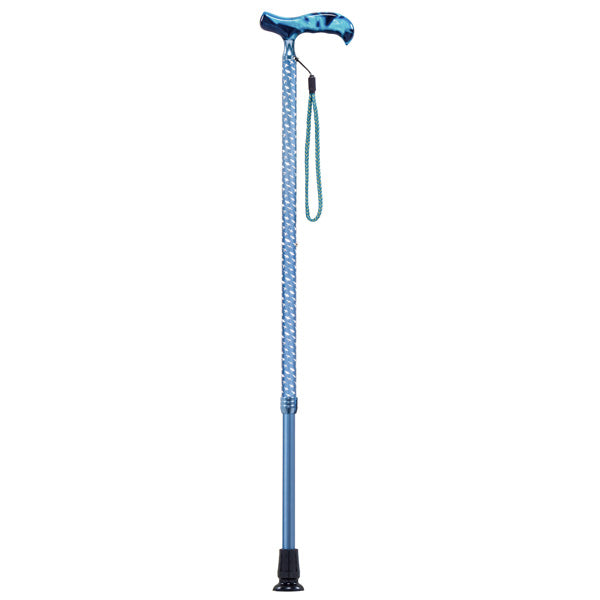 伸縮 ステッキ 高級杖 クロスカット ASC-01 長さ:69～91.5cm（10段階