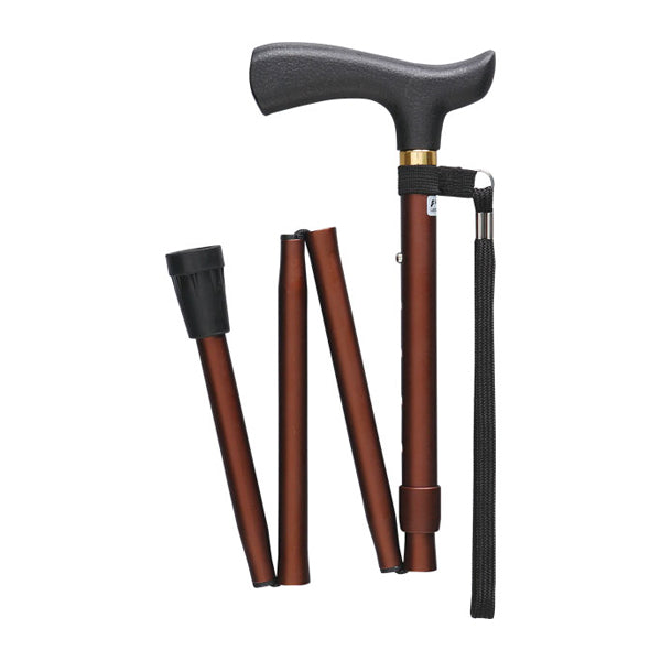 フジホーム ステッキベーシックE 折畳S 長さ約73～83cm（5段階調節 2.5