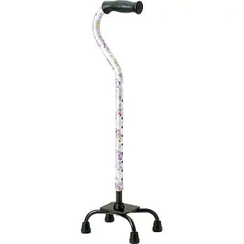非課税 多点杖 ステッキ 杖 花柄 OT-500 OT-501 OT-502 身長目安:約123  
